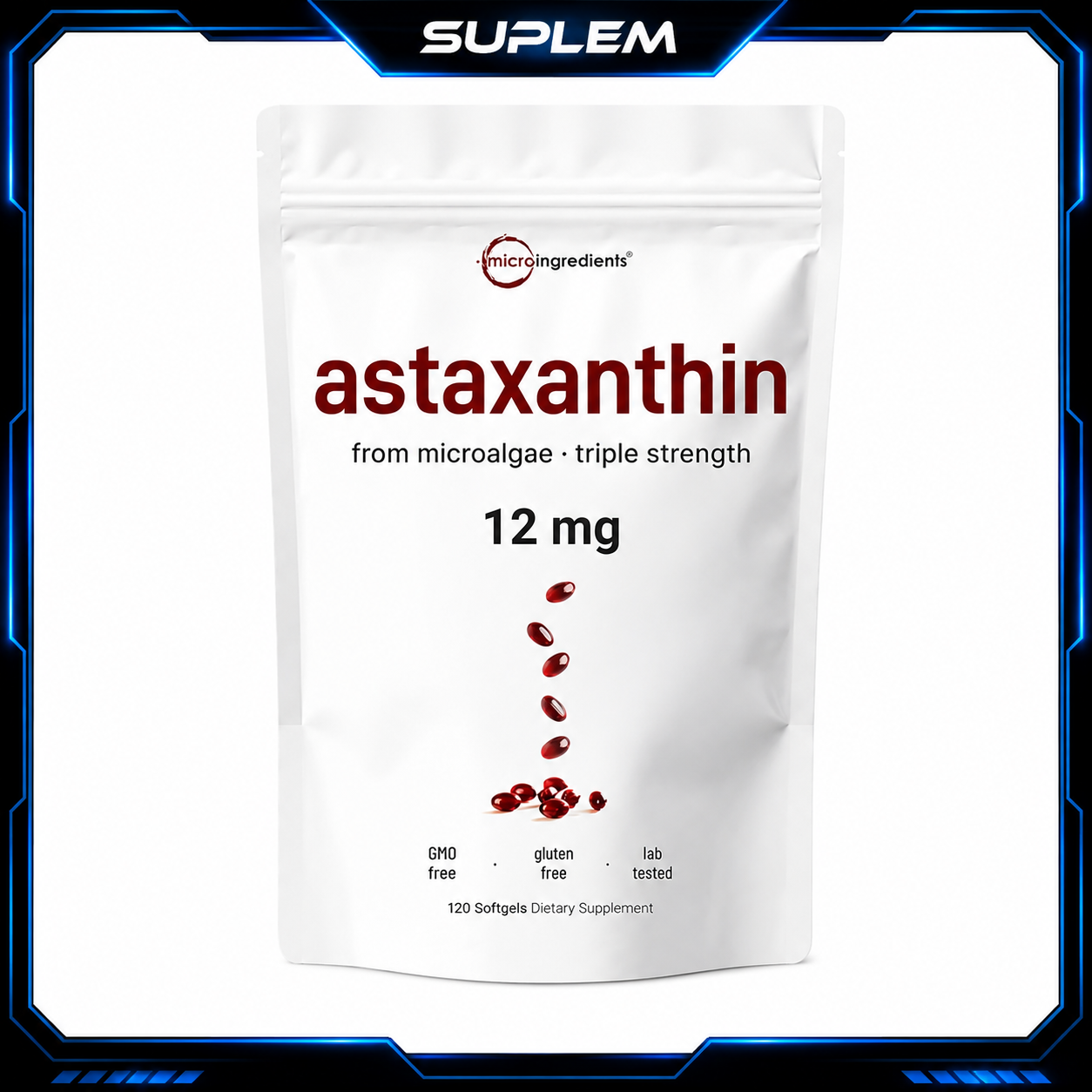 Astaxanthin 12 mg